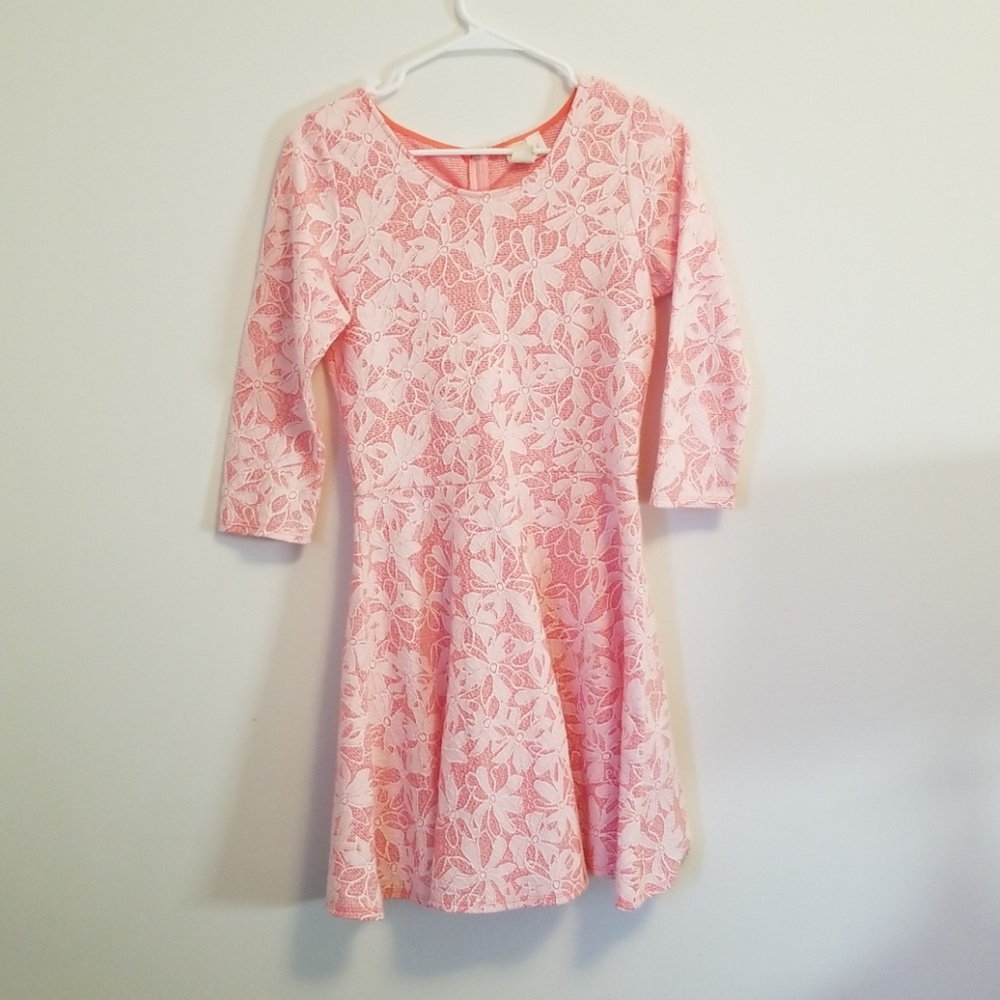 Pink Floral Dress